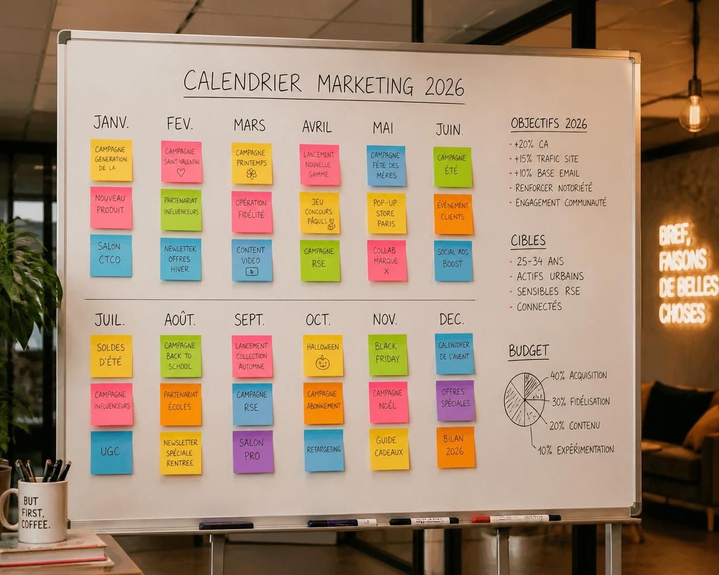découvrez le calendrier marketing 2026 avec tous les marronniers, dates clés et événements incontournables pour optimiser vos campagnes et maximiser votre impact tout au long de l'année.