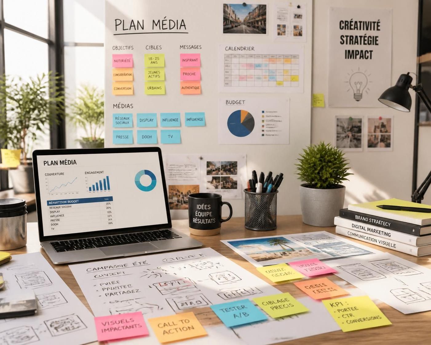 découvrez comment construire un plan média efficace en suivant une méthode simple en 5 étapes, accompagnée d'un exemple concret pour optimiser votre stratégie de communication.