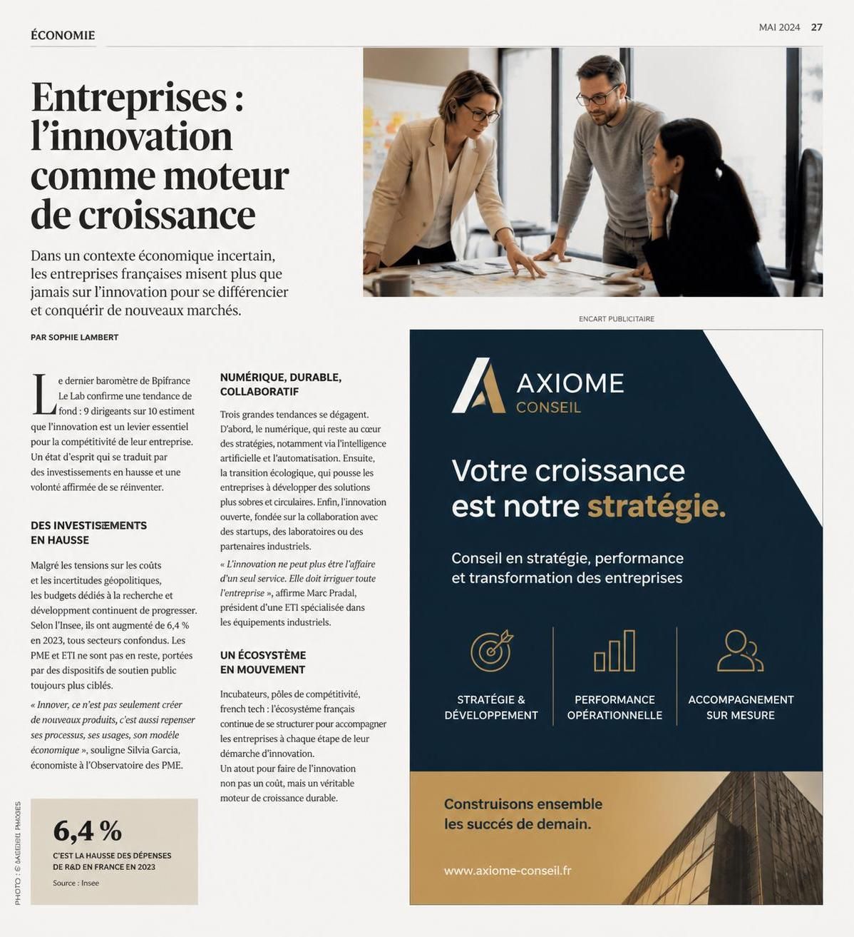 découvrez tout sur les encarts publicitaires en presse écrite : formats, tarifs et exemples pour optimiser votre visibilité.