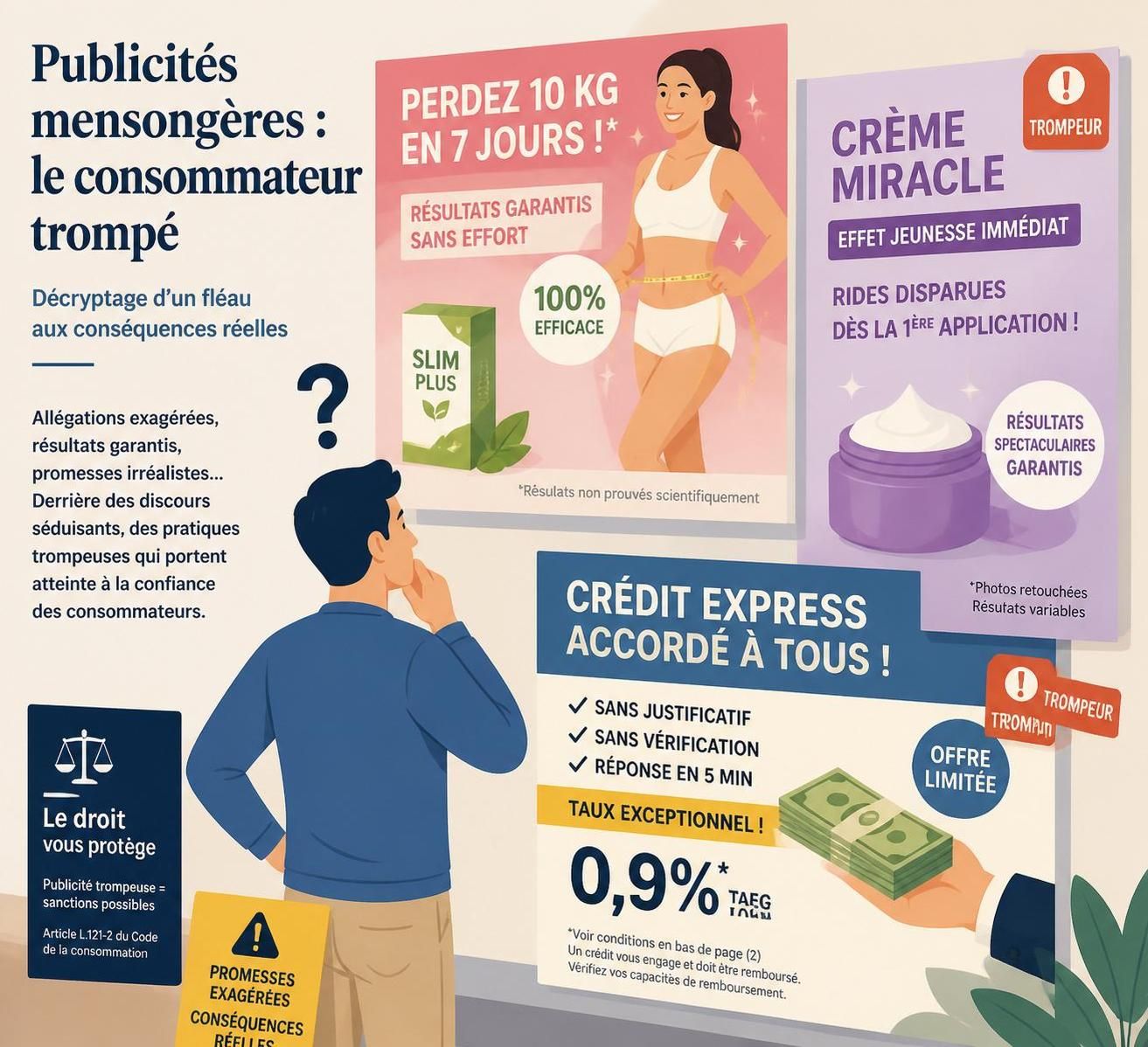 découvrez ce qu'est la publicité mensongère, comment l'identifier et les démarches à suivre pour porter plainte efficacement contre les pratiques publicitaires trompeuses.