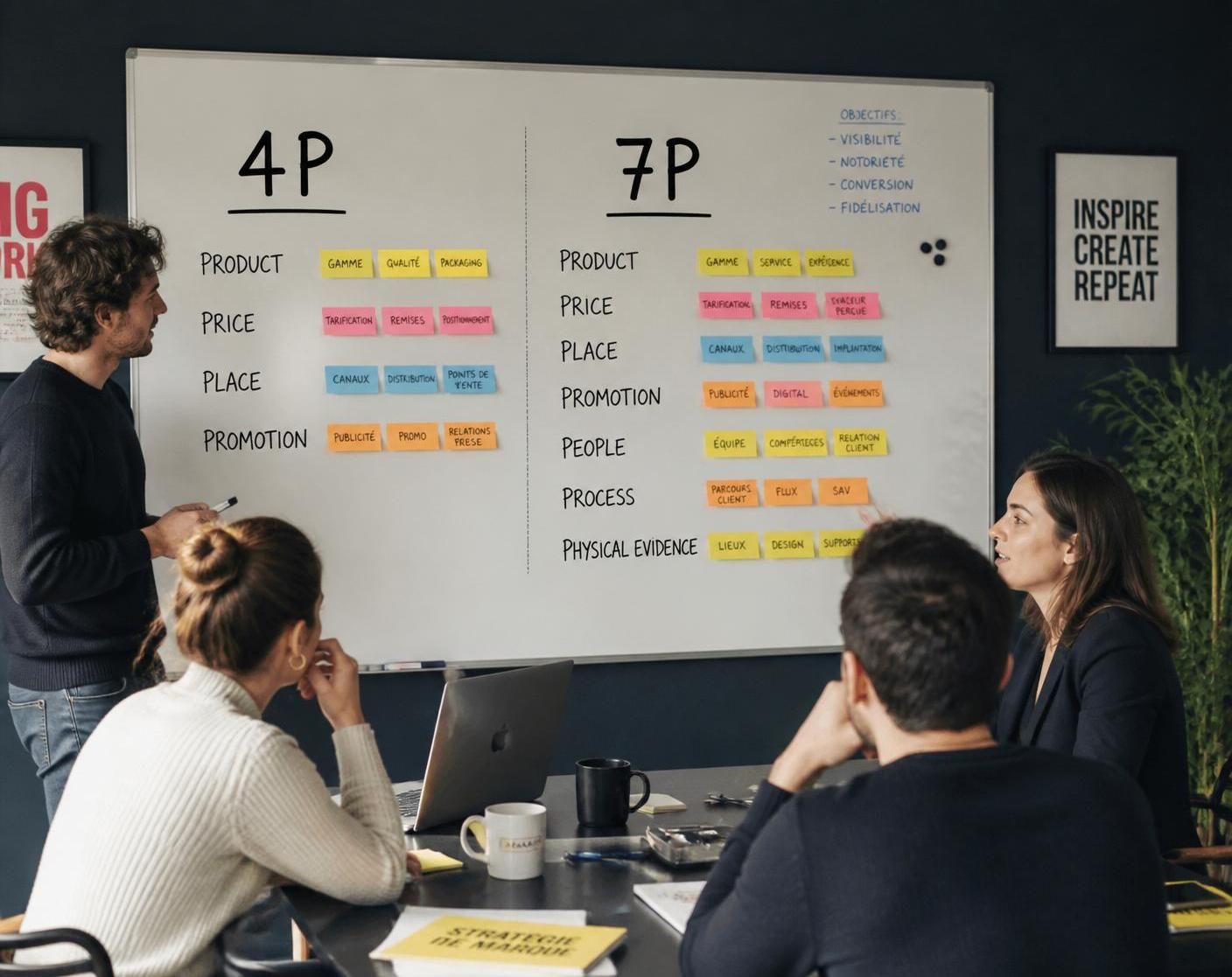 découvrez comment construire concrètement un marketing mix efficace, des 4p traditionnels aux 7p étendus, pour optimiser votre stratégie commerciale.