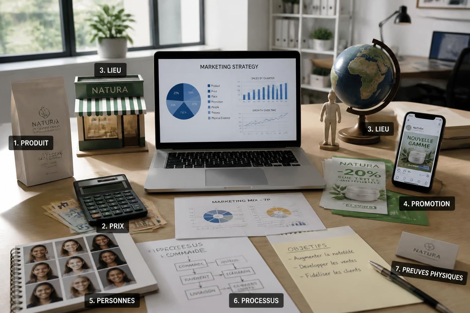 découvrez comment construire concrètement un marketing mix efficace, en évoluant des 4p traditionnels aux 7p pour optimiser votre stratégie commerciale.